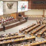 [Foto] Suasana Rapat Wakil Rakyat di Gedung Parlemen Jakarta. (Assets:IST)