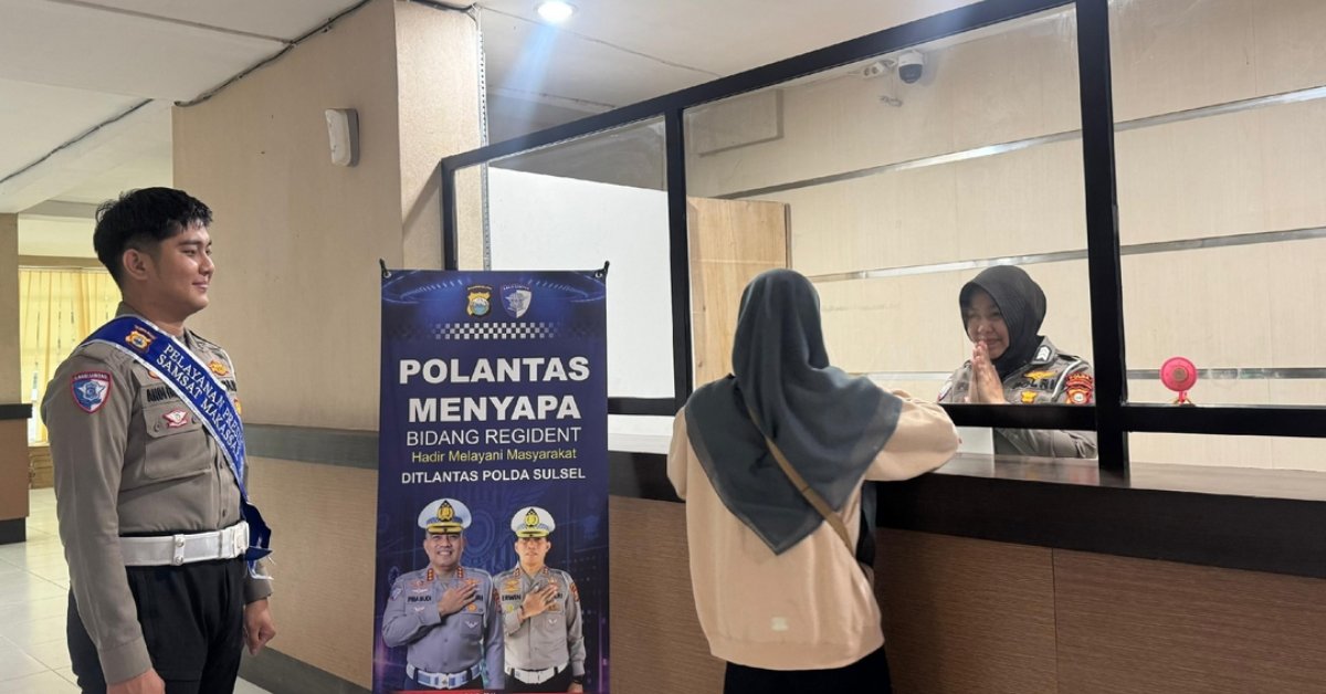 Layanan Samsat Pembantu di Kantor Pembantu Pettarani.(foto/ist)