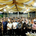 Gubernur Sulsel Andi Sudirman dan Wawali Aliyah di PENAS Gorontalo.(foto/ist)