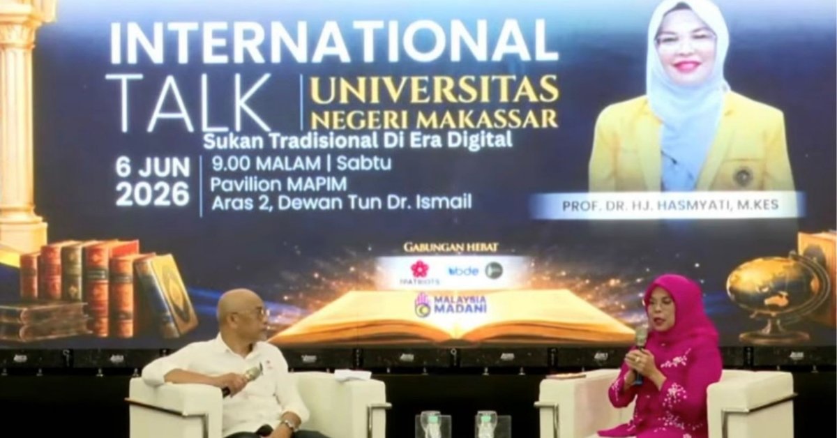 Fix Upload_1-17 Guru Besar UNM Prof Hasmyati pembicara di kegiatan dialog di Kuala Lumpur.(foto/ist)