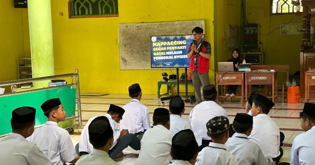 Peserta KKN Unhas di Sidrap, Sulsel.(foto/ist)