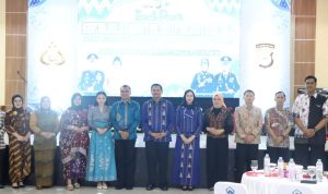 Momen Kenal Pamit Kapolres Bantaeng dihadiri Bupati Uji Nurdin dan Ketua TP PKK.(foto/ist)